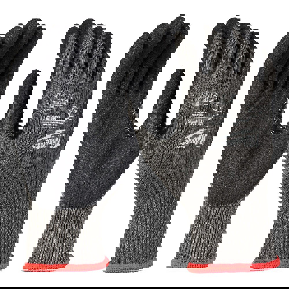 Cut & Puncture Resistant Gloves; Coating Material: Nitrile ; Coating Coverage: Palm & Fingers ; Glove Type: Cut-Resistant ; ANSI/ISEA Cut Resistance Level: A5 ; Primary Material: Synthetic Leather ; Lining Material: Synthetic Leather